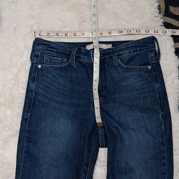 Athleta sculptek dark wash skinny jeans womens sz 2 - Picture 4 of 10